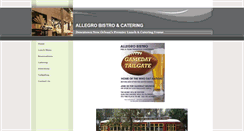 Desktop Screenshot of allegrobistro.com